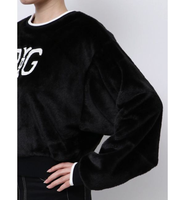 GYDA「Symmetry GYDAエコファーショートトップス」|Tシャツ・カットソー|