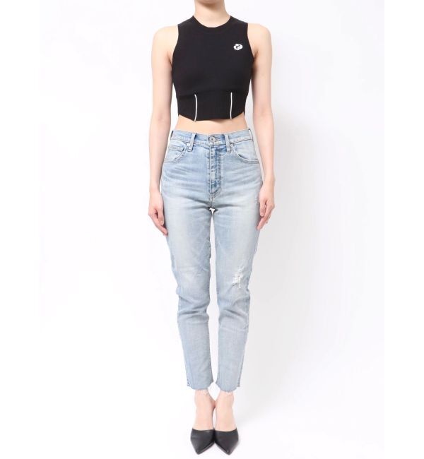 GYDA「プチハイコルセットデザインニットトップス」|ニット・セーター|