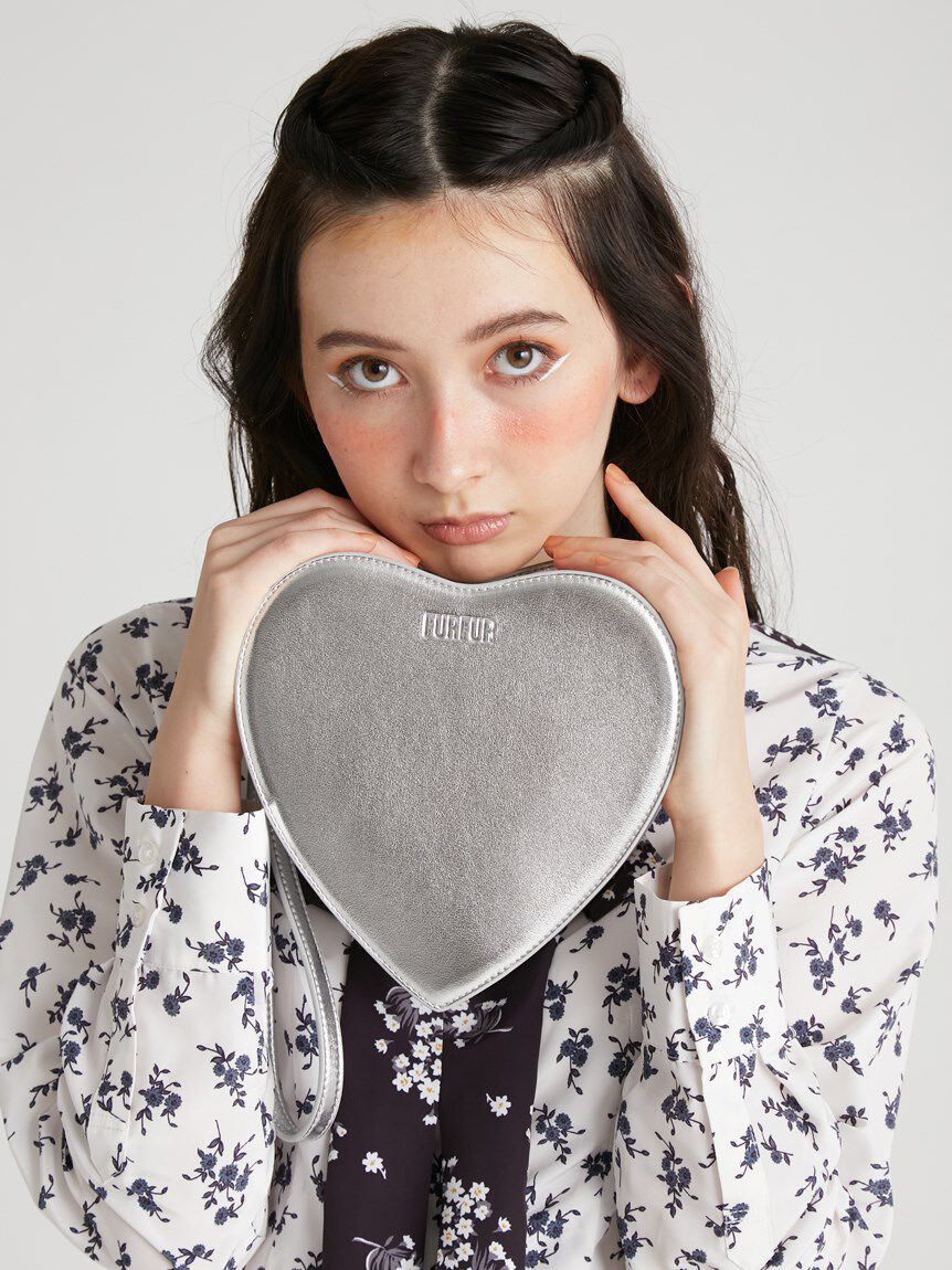 FURFUR「【WEB限定カラー】ハートハンドバッグ」|ハンドバッグ|