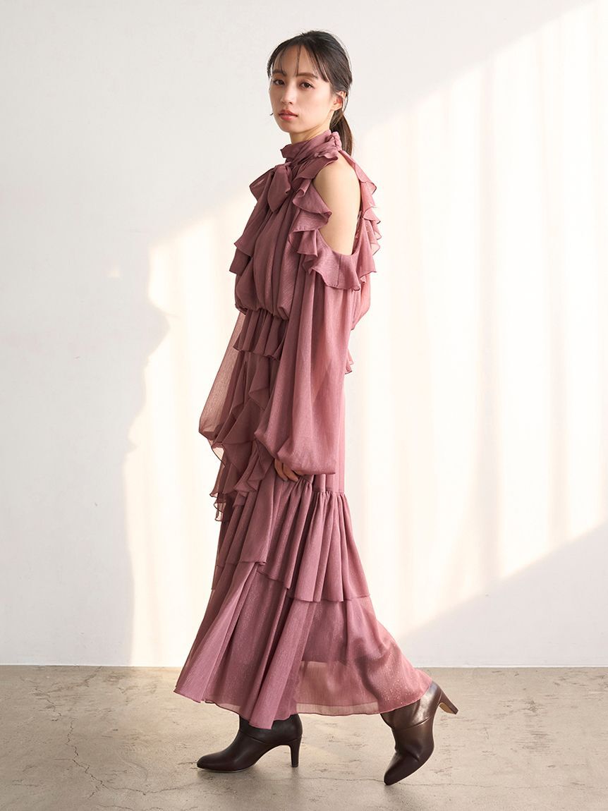 SNIDEL「シフォンボリュームブラウス」|シャツ・ブラウス|