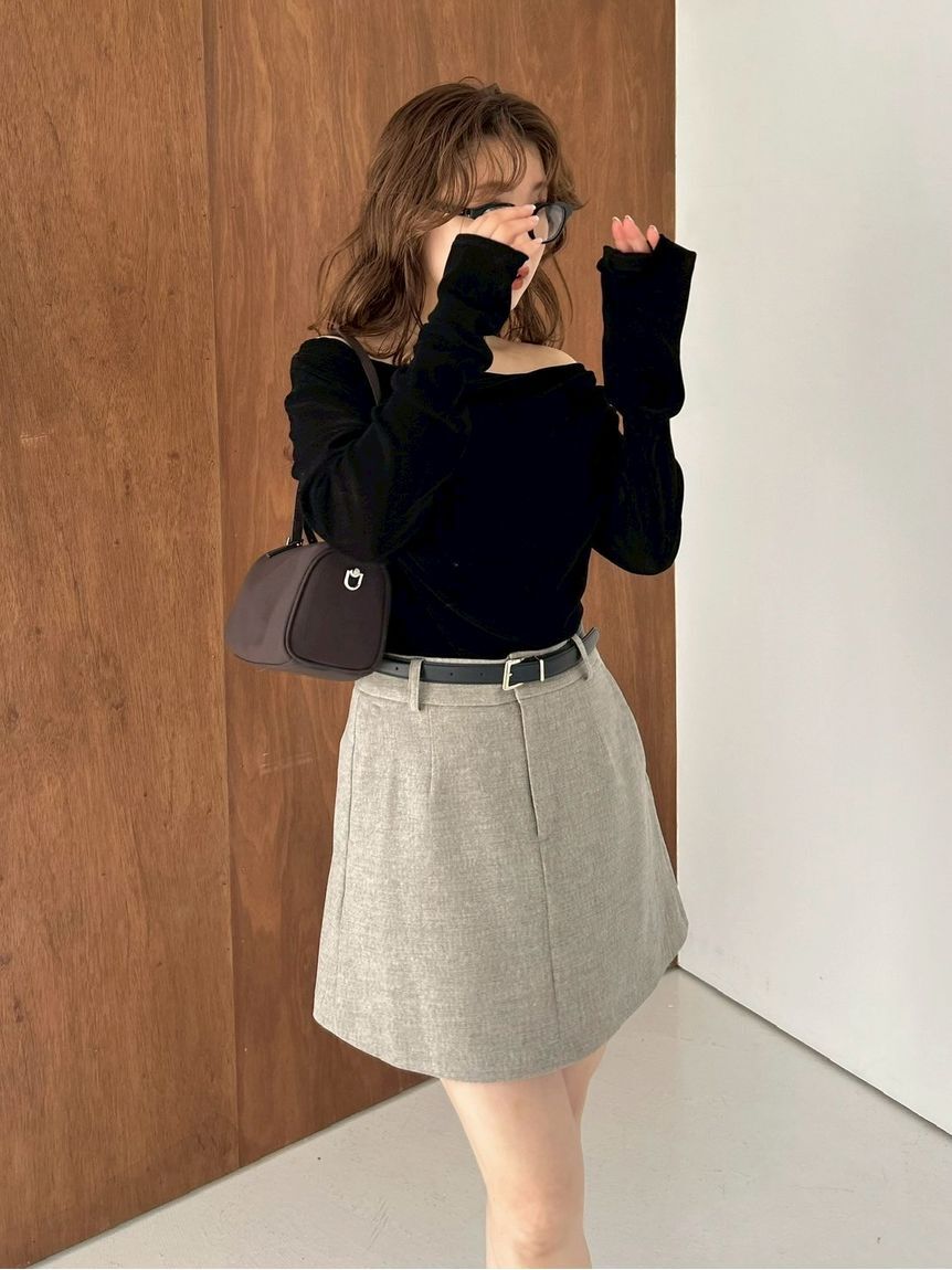 デコルテタックフロッキーチュールトップス（FRAY I.D）｜ルミネの