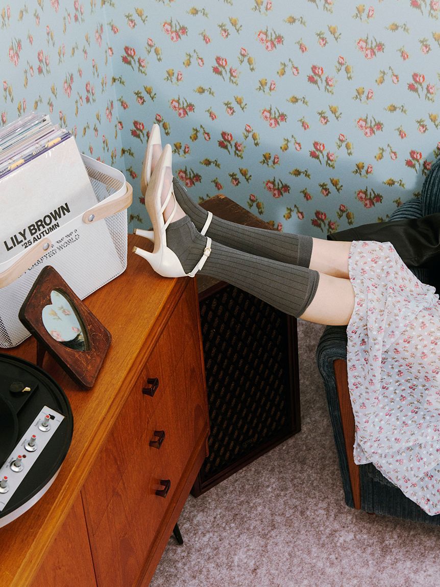 LILY BROWN「ハートパンプス」|パンプス|