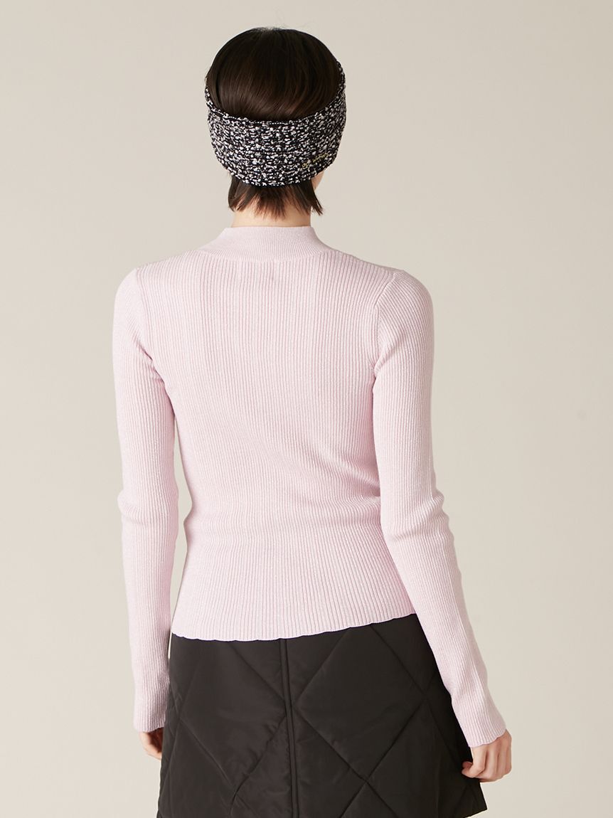 LILY BROWN「【LILY BROWN&times;MARY QUANT】デイジー刺繍ソフトリブニットトップス(Hearts2Hearts着用)」|ニット・セーター|