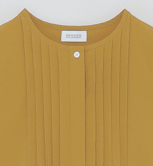 MACKINTOSH PHILOSOPHY「フロントタックチュニックブラウス」|シャツ・ブラウス|