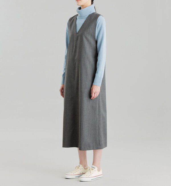 MACKINTOSH PHILOSOPHY「GREY LABEL ウールミックスジャンパードレス」|ワンピース|