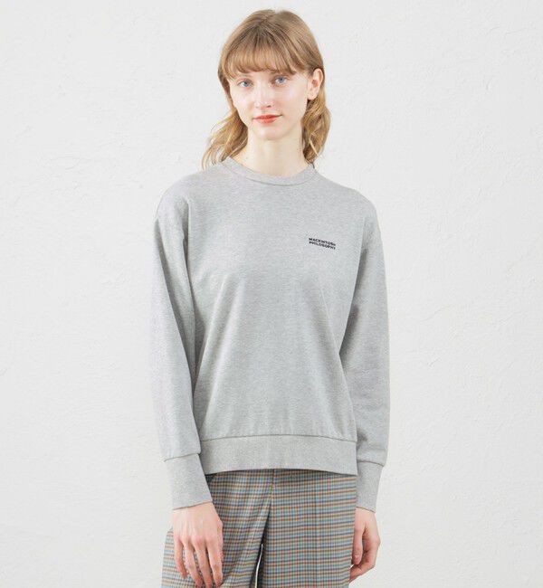 MACKINTOSH PHILOSOPHY「ミニ裏毛ロゴスウェット」|Tシャツ・カットソー|グレー