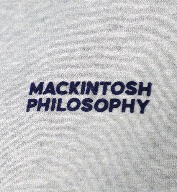 MACKINTOSH PHILOSOPHY「ミニ裏毛ロゴスウェット」|Tシャツ・カットソー|