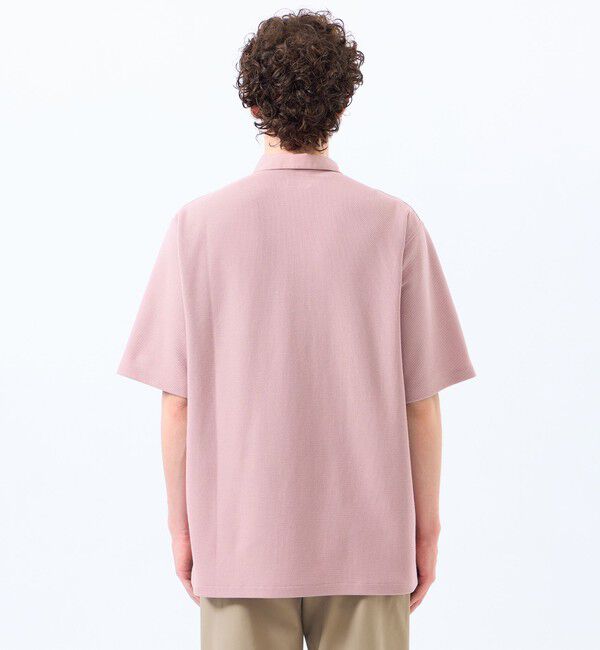 MACKINTOSH PHILOSOPHY「ニットコンビシャツ ケーブルニット&times;ブロード」|シャツ・ブラウス|