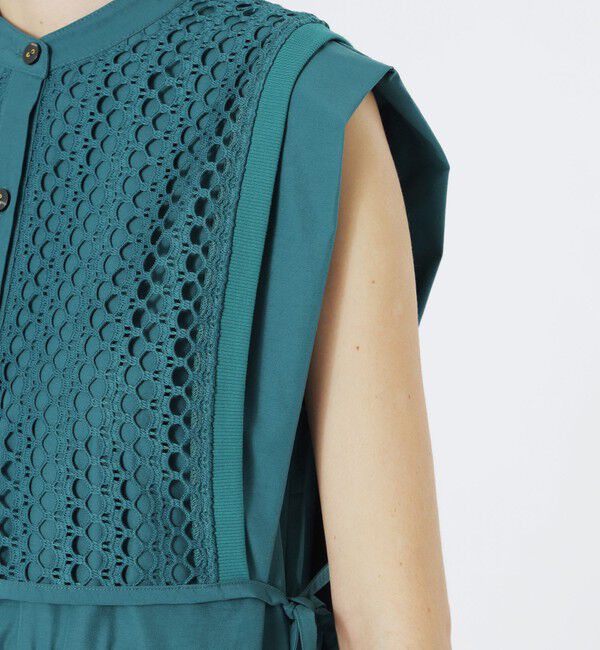  「レースレイヤードワンピース」|ワンピース|