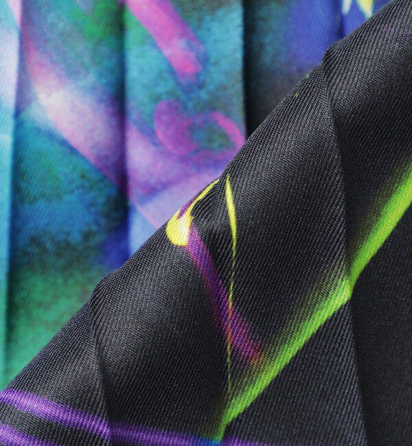  「【KANAKO SASAKI】コラボレーション サイドブロッキングネオンドレス」|ワンピース|