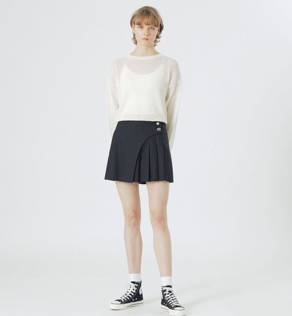  「アシンメトリープリーツスコート」|その他|