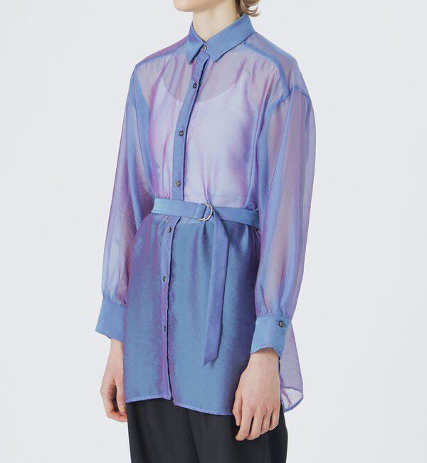  「シアーシャンブレーシャツ」|シャツ・ブラウス|