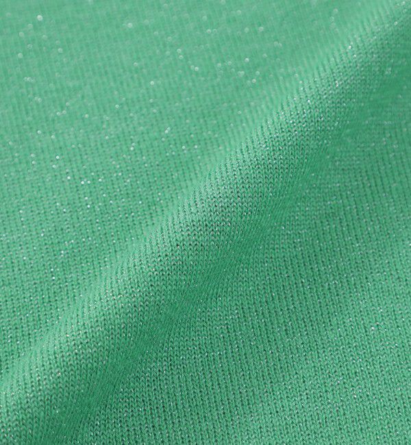  「ラメハイゲージVネック」|ニット・セーター|