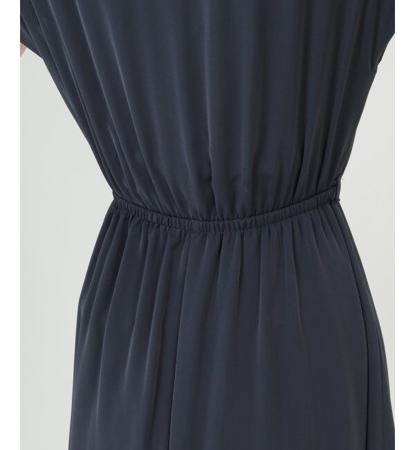 IKKA LOUNGE「フレアフレンチスリーブワンピース」|ドレス|