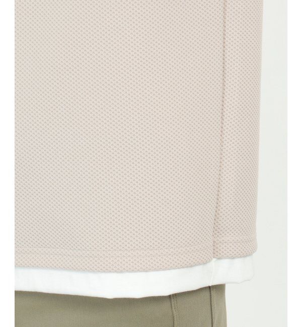 ikka「パイナップルレイヤードロンT」|Tシャツ・カットソー|