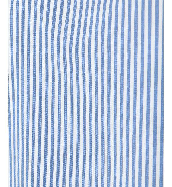 ikka「【イージーケア】ストライプ長袖シャツ」|シャツ・ブラウス|