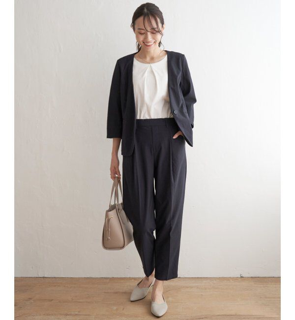 IKKA LOUNGE「ＧＯＫＵラクツイルストレッチパンツ」|その他|