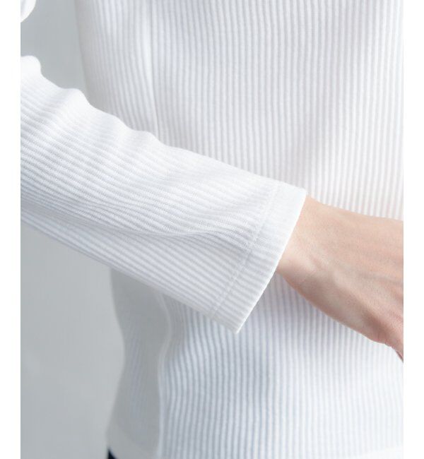 ikka「三角テレコクルーネックプルオーバー」|Tシャツ・カットソー|