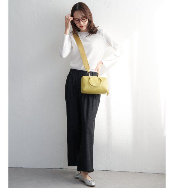 ikka「三角テレコクルーネックプルオーバー」|Tシャツ・カットソー|