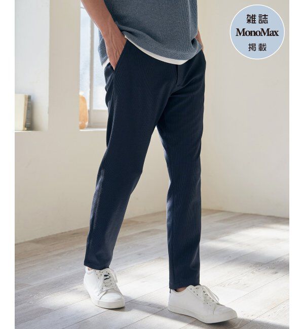 IKKA LOUNGE「【雑誌MonoMax5月号掲載】【セットアップ対応】GOKU楽ワークサッカーパンツ」|その他|