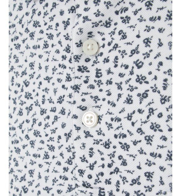 IKKA LOUNGE「コバナガラプリントカノコポロ」|Tシャツ・カットソー|