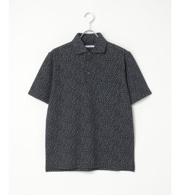 IKKA LOUNGE「コバナガラプリントカノコポロ」|Tシャツ・カットソー|