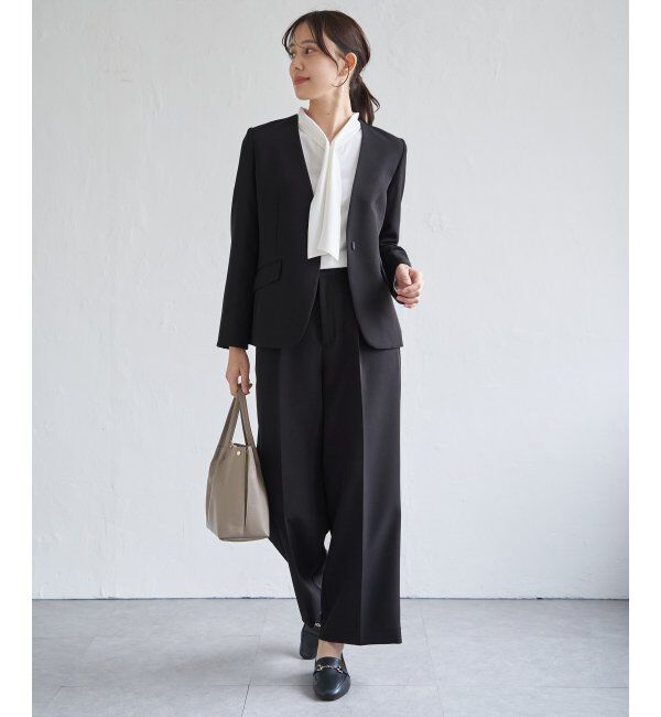 IKKA LOUNGE「ボータイデザインブラウス」|シャツ・ブラウス|