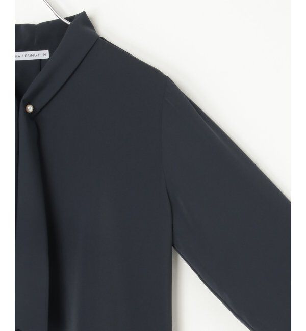 IKKA LOUNGE「ボータイデザインブラウス」|シャツ・ブラウス|