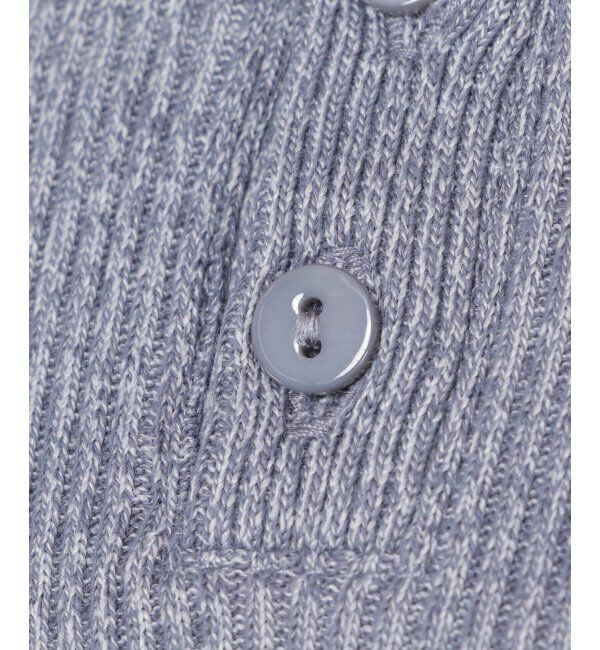 Lbc with Life「メランジリブ5分袖tee」|Tシャツ・カットソー|