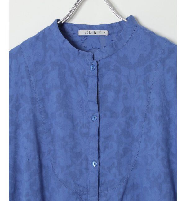 Lbc with Life「ジャカードロングシャツ」|シャツ・ブラウス|