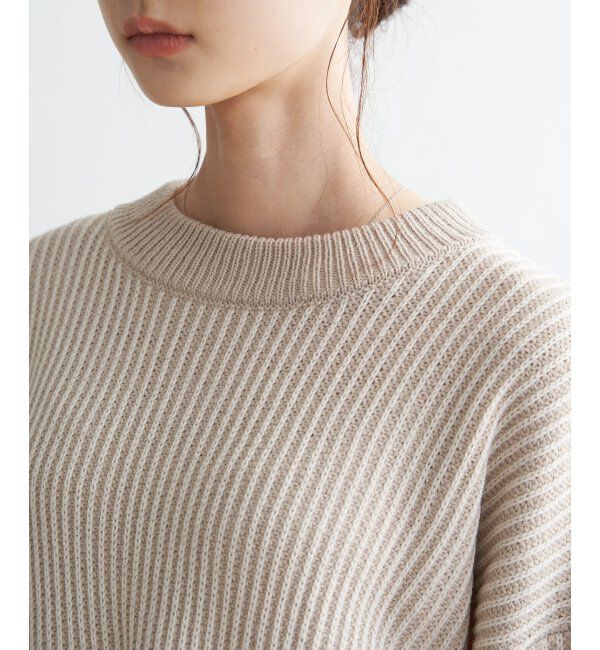 Lbc with Life「ストライプ柄アソートニットプルオーバー」|カーディガン|