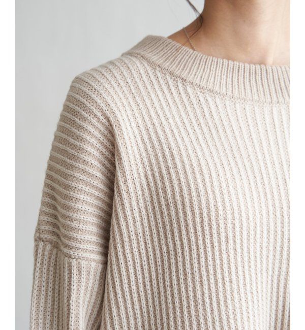 Lbc with Life「ストライプ柄アソートニットプルオーバー」|カーディガン|