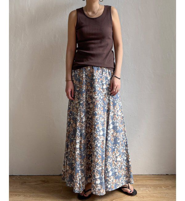 Lbc with Life「プリントマーメイドスカート」|スカート|