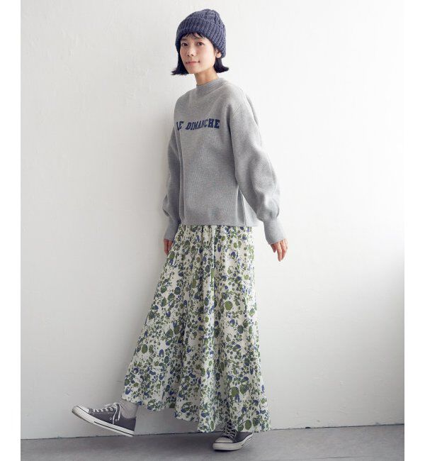 Lbc with Life「プリントマーメイドスカート」|スカート|