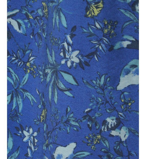 Lbc with Life「2WAYボタニカルプリントブラウス」|シャツ・ブラウス|