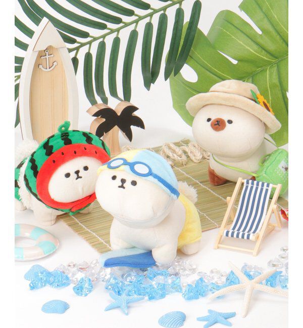 Lbc with Life「PLUFFY かぶりもの サーフボードセット」|クッション・クッションカバー|