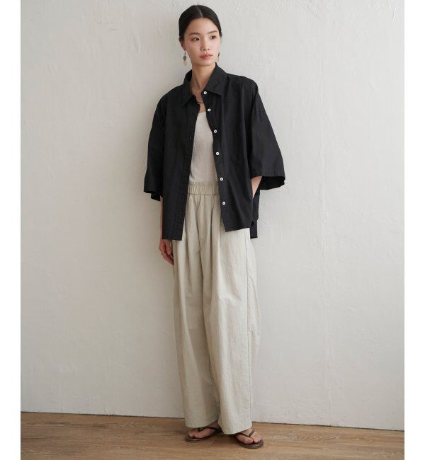 Lbc with Life「タイプライターハンソデＢＯＸシャツ」|シャツ・ブラウス|