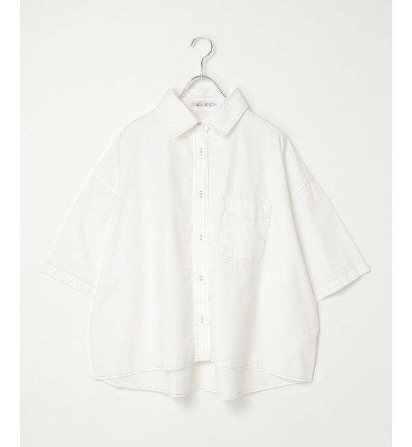 Lbc with Life「タイプライターハンソデＢＯＸシャツ」|シャツ・ブラウス|