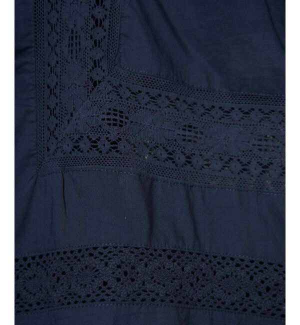 Lbc with Life「レース切り替えシャツ」|シャツ・ブラウス|