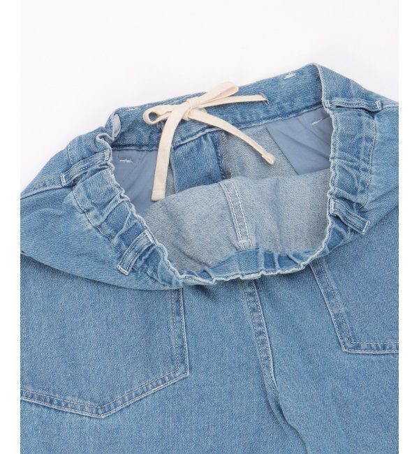 VENCE share style「ワンタックルーズデニムパンツ」|デニム|