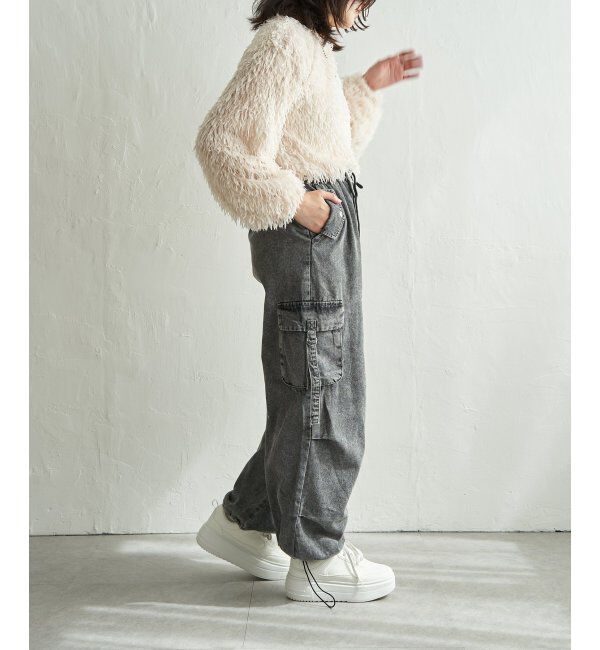 VENCE share style「カットフェザーショートプルオーバー」|その他|