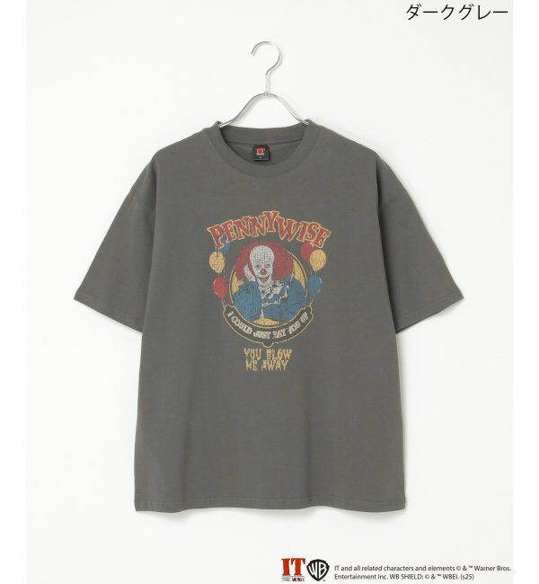 VENCE share style「IT イット ビンテージライクプリントTシャツ」|Tシャツ・カットソー|