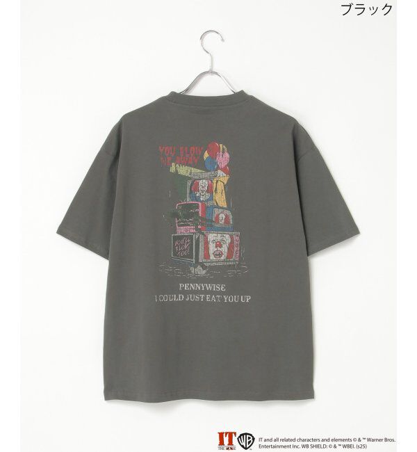 VENCE share style「IT イット ビンテージライクプリントTシャツ」|Tシャツ・カットソー|
