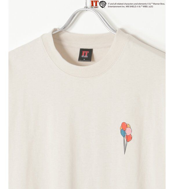 VENCE share style「IT イット ビンテージライクプリントTシャツ」|Tシャツ・カットソー|