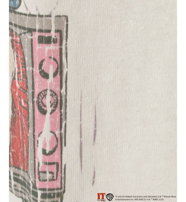 VENCE share style「IT イット ビンテージライクプリントTシャツ」|Tシャツ・カットソー|