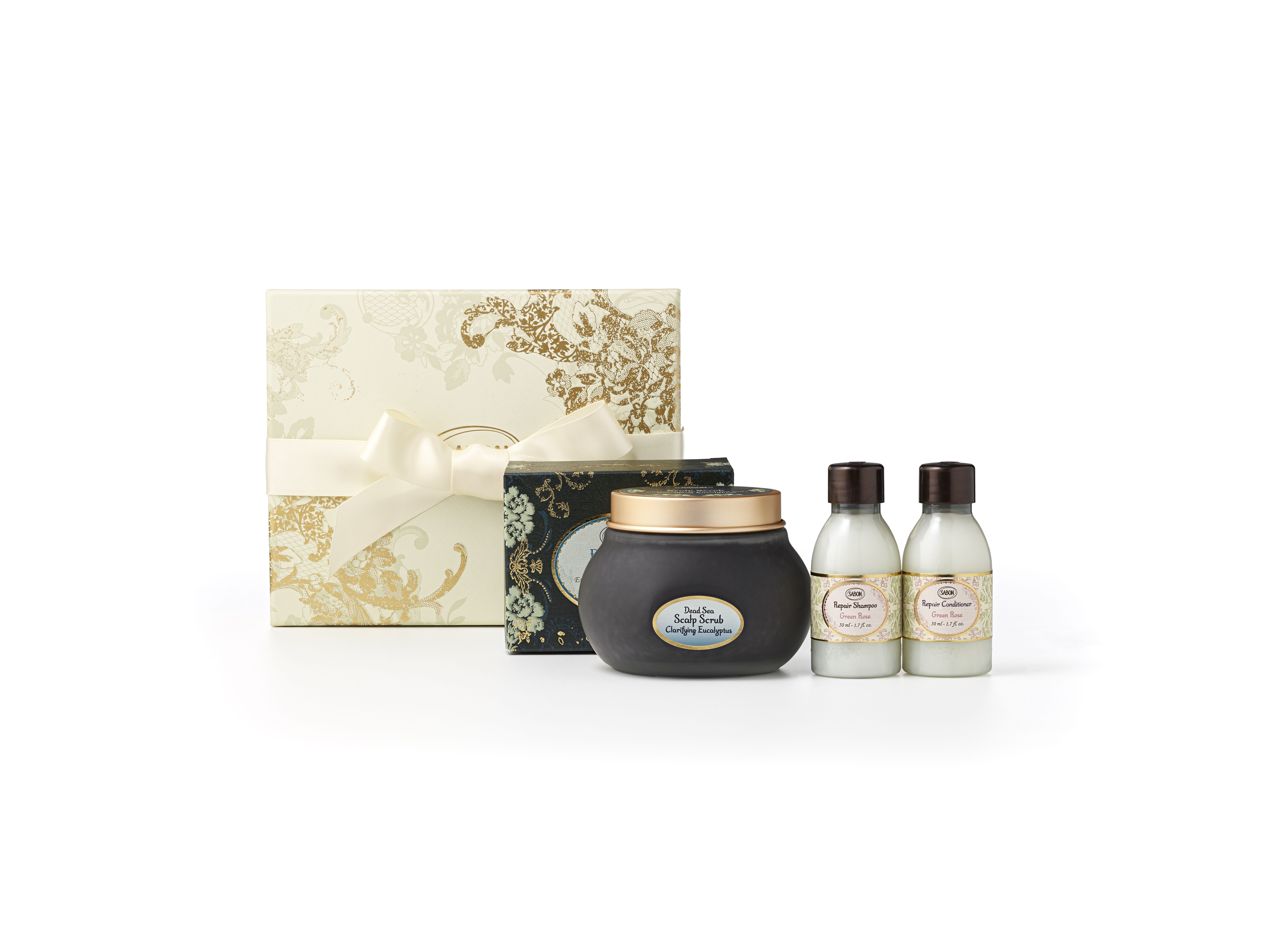 SABON「ヘアケア トライアルキット グリーン・ローズ」|キット・セット|グリーン・ローズ