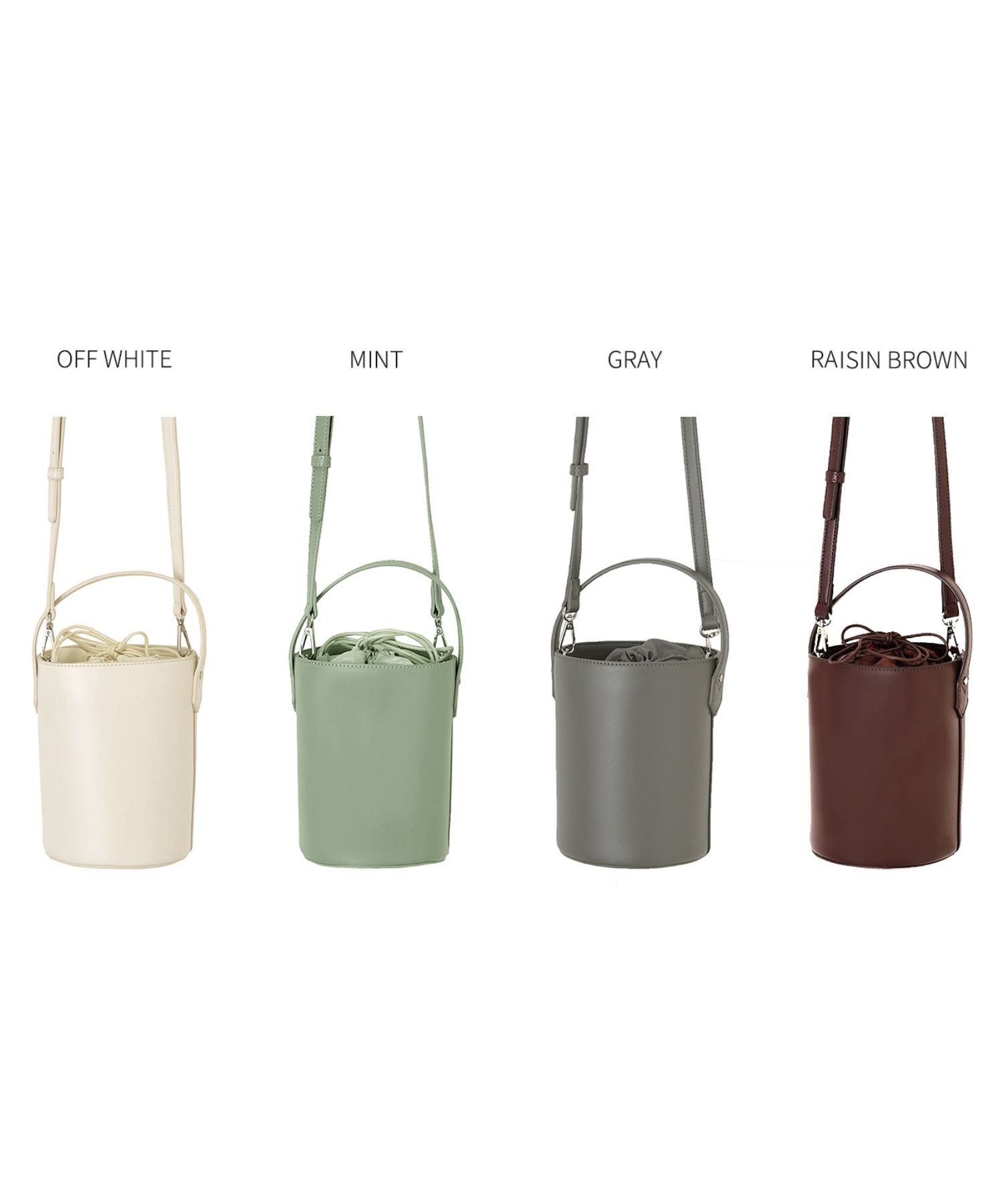 STYLE DELI「2WAY筒形スモールバケツバッグ」|ハンドバッグ|