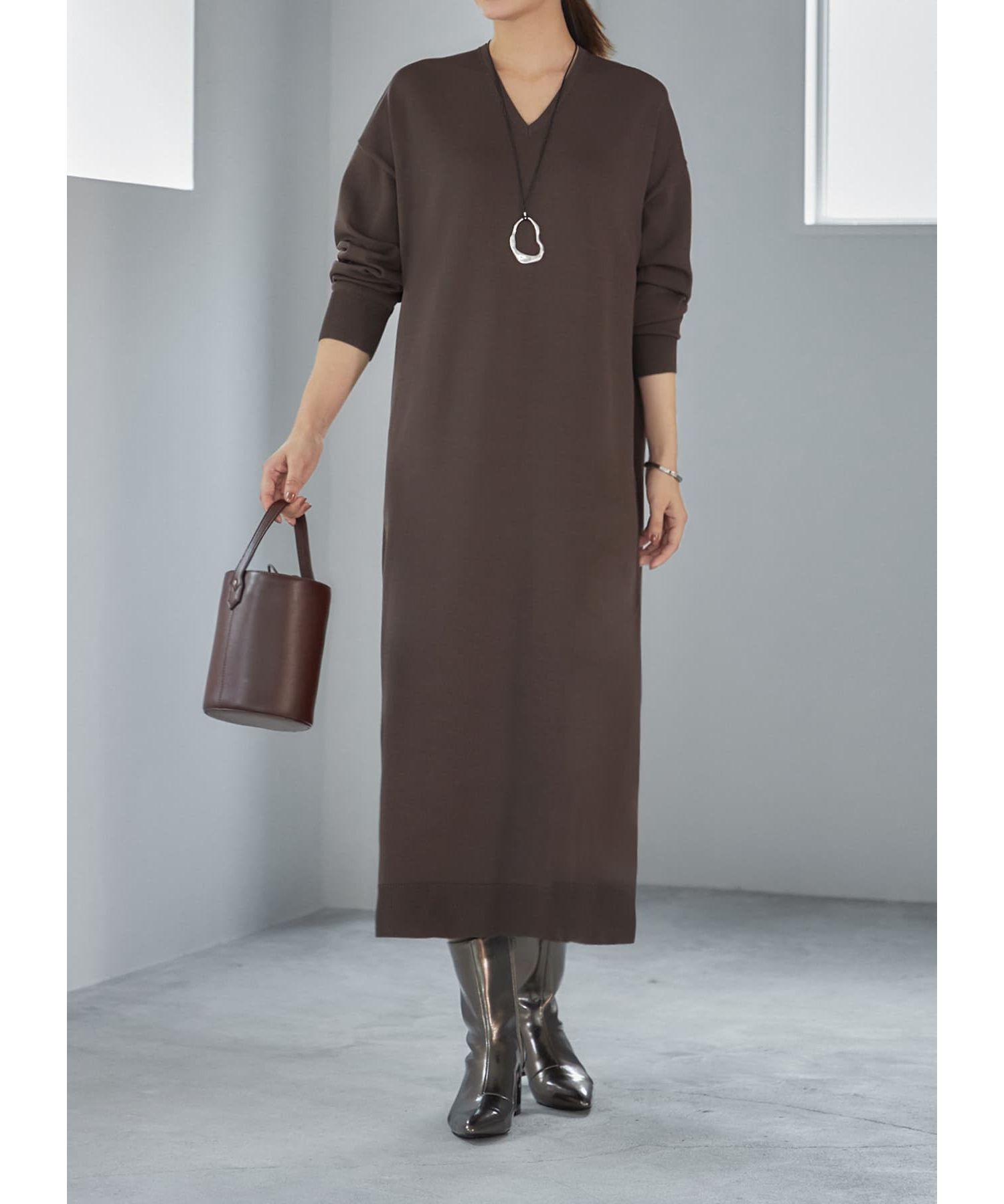 STYLE DELI「2WAY筒形スモールバケツバッグ」|ハンドバッグ|