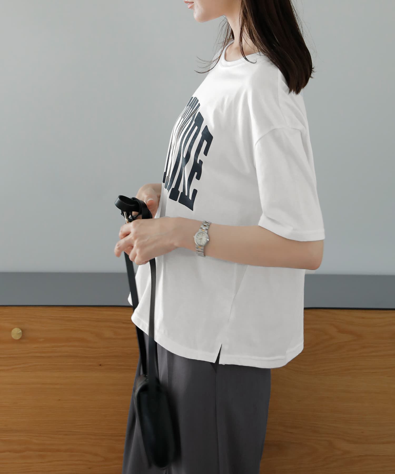 STYLE DELI「【Made in JAPAN】ロゴプリントTシャツ／BALTIMORE」|Tシャツ・カットソー|