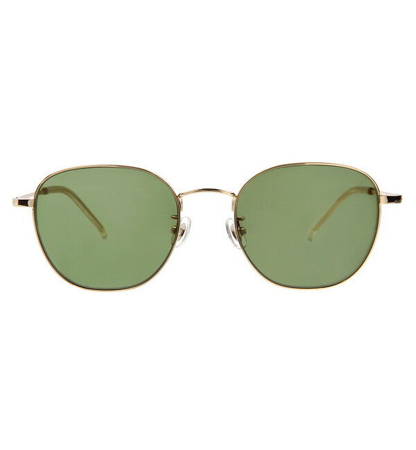  「ウェリントン型 サングラス｜ ライトカラーレンズ メタルフレーム ズレ落ち防止 TREND SUNGLASSES」|サングラス|